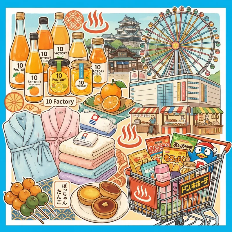 마쓰야마 여행 필수! 한국인이 사랑하는 쇼핑 리스트 & 추천 명소 총정리