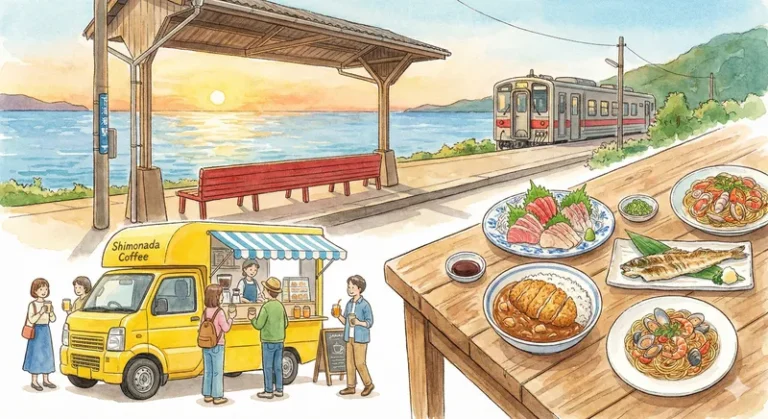 시모나다 맛집 BEST 3 : 센과 치히로의 감성 그대로