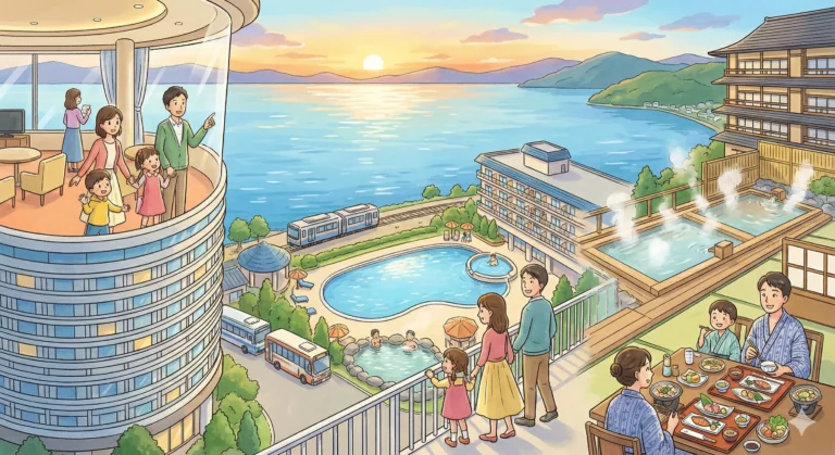 오쓰 가족여행 숙소 추천 BEST 3 : 아이와 부모님 모두 만족하는 곳