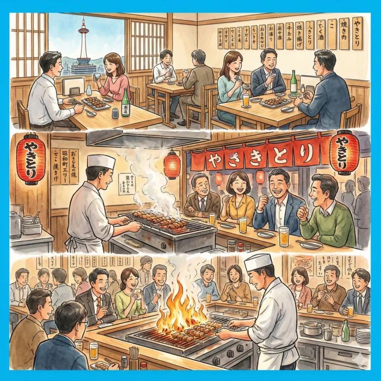 교토역 야키토리 맛집 BEST 3 : 현지 분위기 물씬 풍기는 추천 리스트