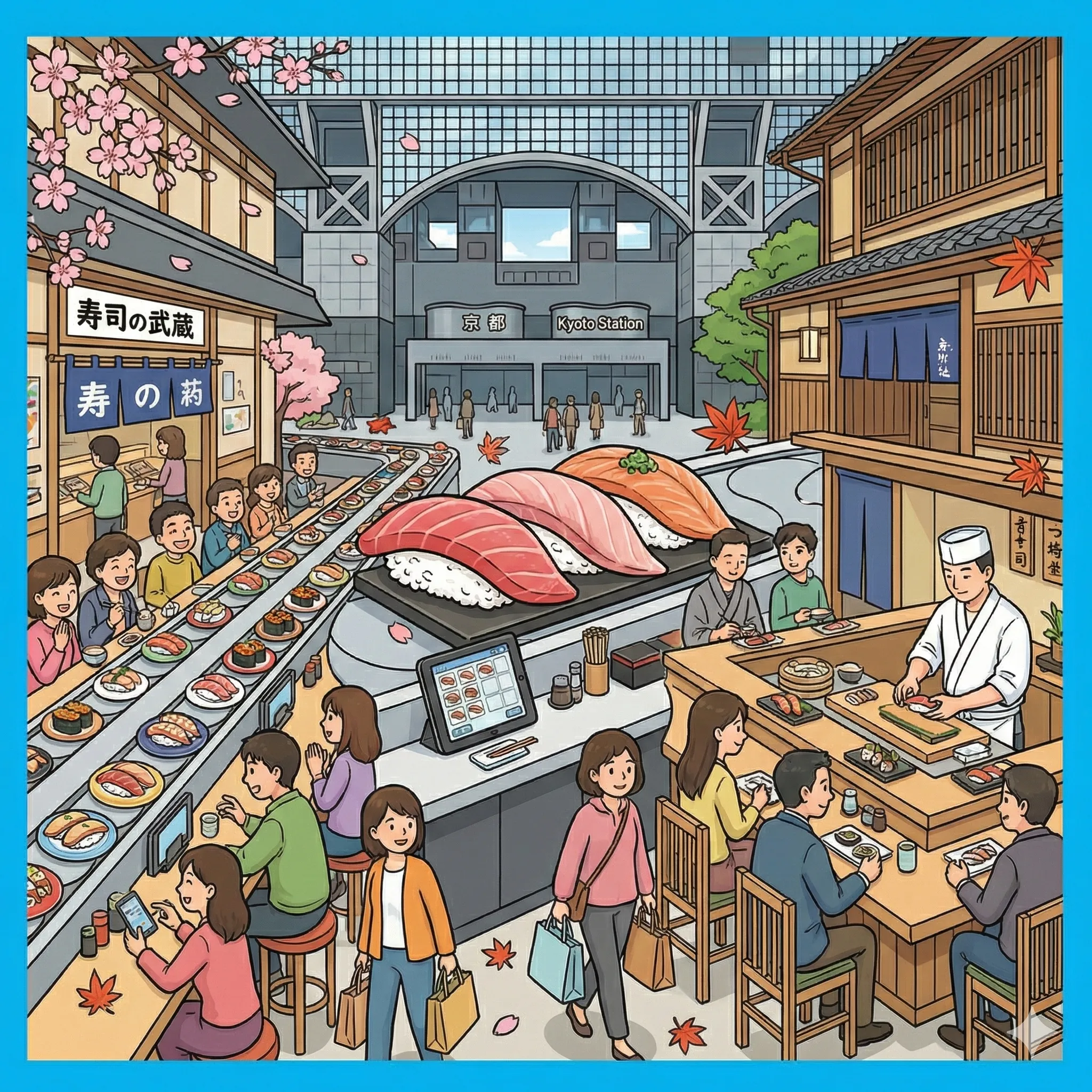 교토역 스시 맛집 TOP 3 : 실패 없는 현지 추천 리스트