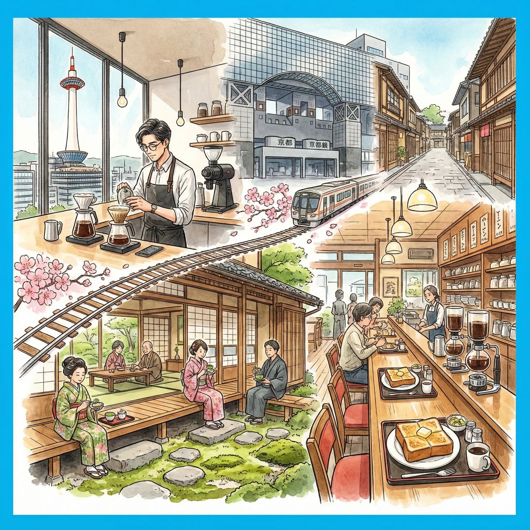 교토역 카페 BEST 3 현지인도 사랑하는 감성 공간