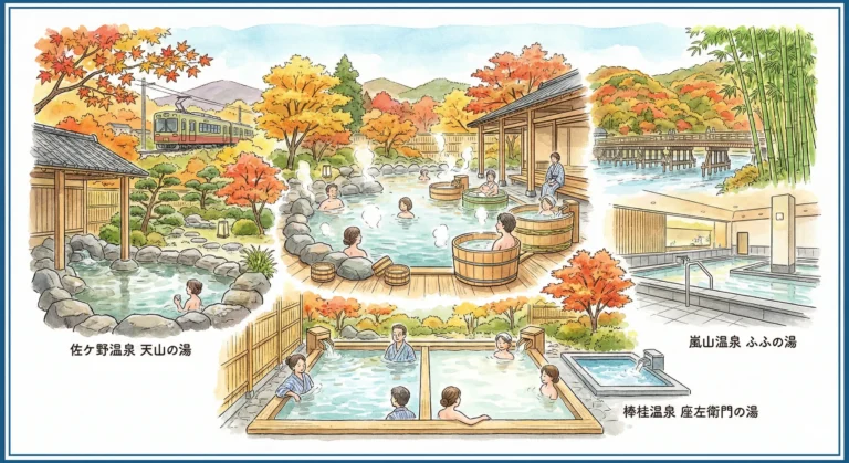 교토 여행의 피로를 풀어줄 힐링 스팟, 교토 온천 BEST 3 추천