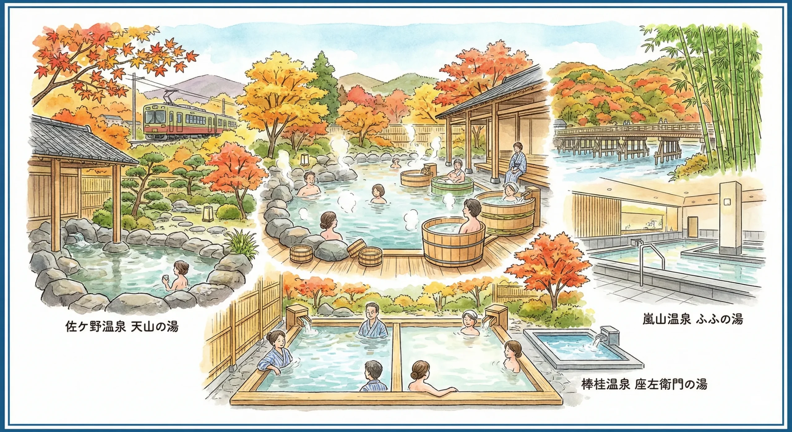 교토 여행의 피로를 풀어줄 힐링 스팟, 교토 온천 BEST 3 추천